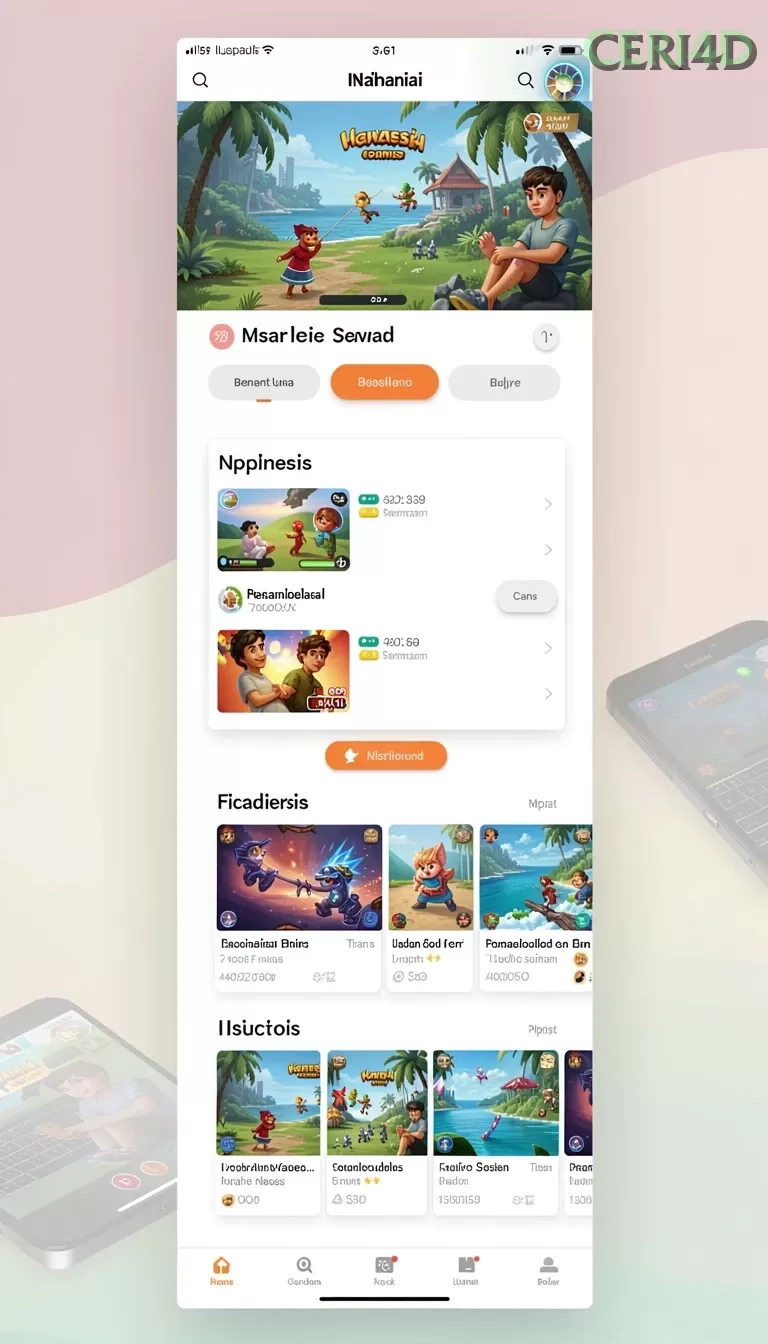 Cuplikan layar GACOR88 — menu navigasi